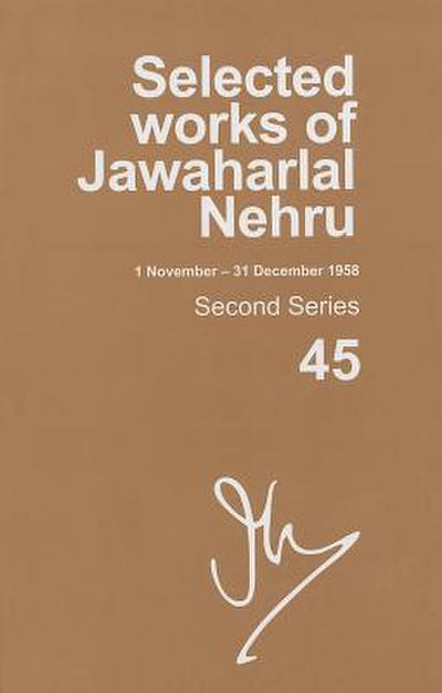 Selected Works of Jawaharlal Nehru (1 November - 31 December 1958)