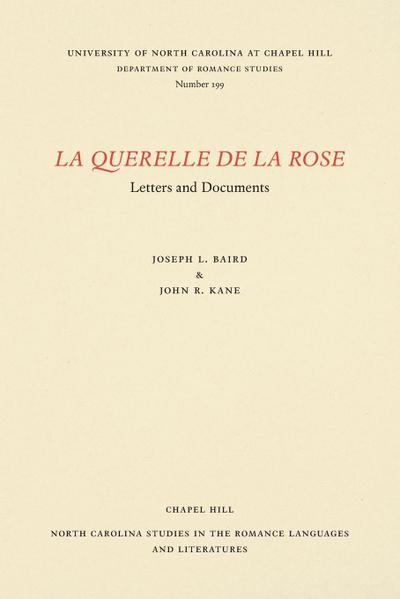 La Querelle de la rose