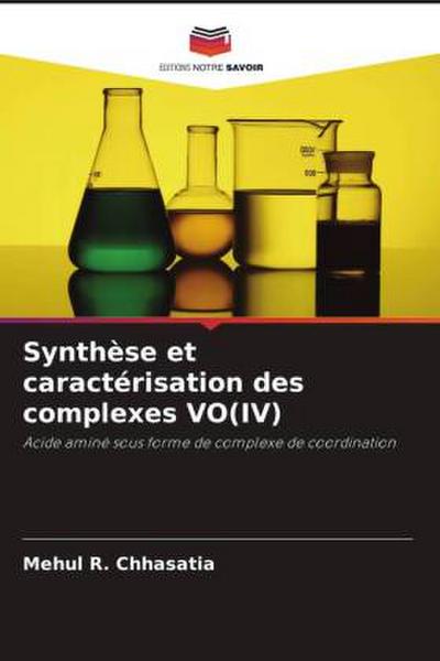 Synthèse et caractérisation des complexes VO(IV)