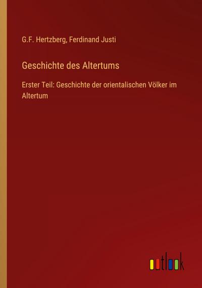 Geschichte des Altertums