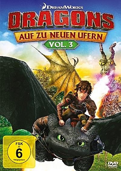 Dragons - Auf zu neuen Ufern. Vol.3, 1 DVD