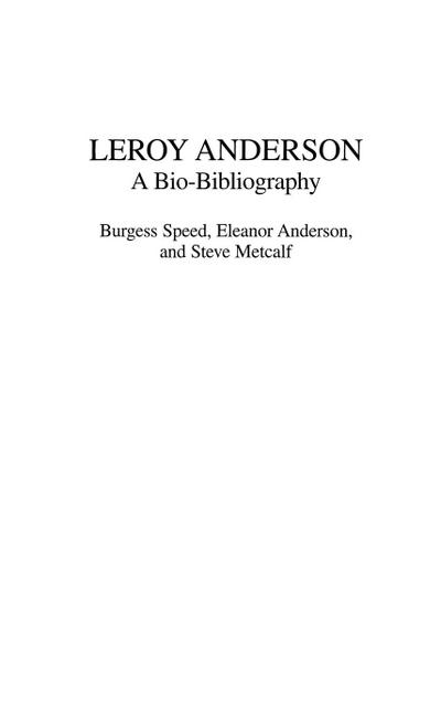 Leroy Anderson