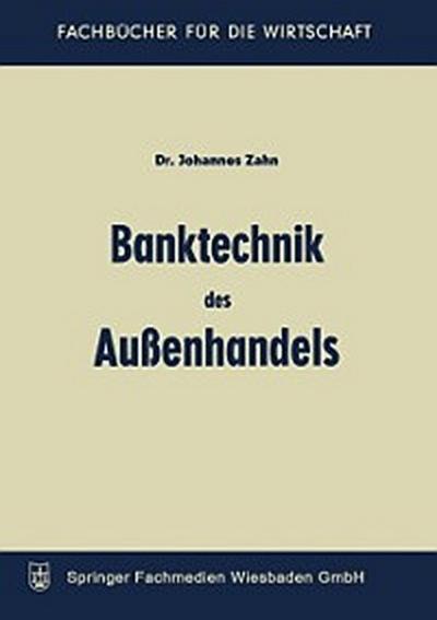 Banktechnik des Aussenhandels