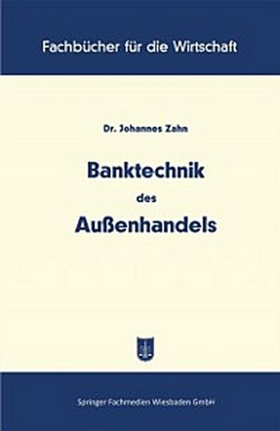 Banktechnik des Aussenhandels