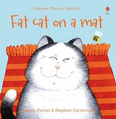 Fat Cat on a mat