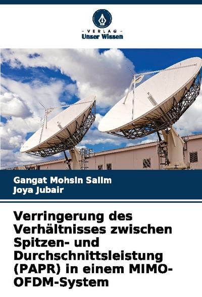 Verringerung des Verhältnisses zwischen Spitzen- und Durchschnittsleistung (PAPR) in einem MIMO-OFDM-System