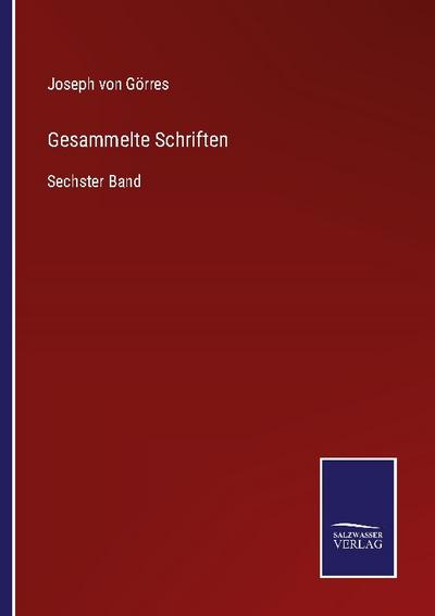 Gesammelte Schriften