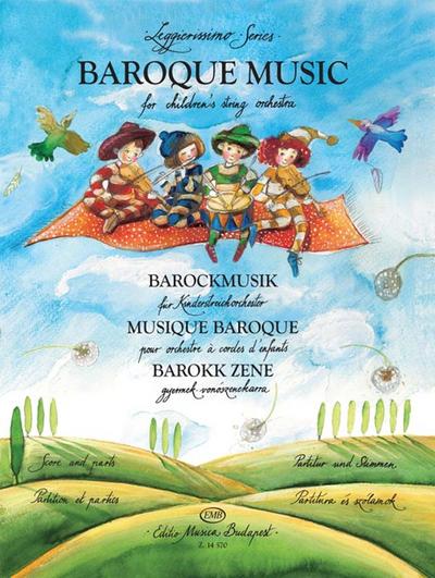 Baroque Music for children’s string orchestra first position