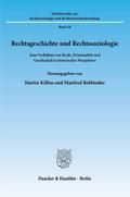Rechtsgeschichte und Rechtssoziologie.