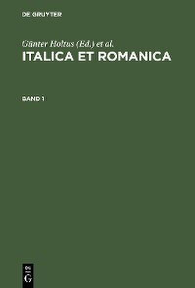 Italica et Romanica