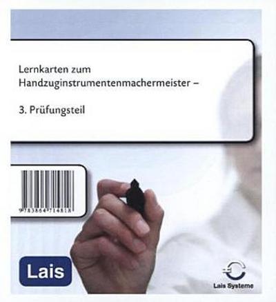 Lernkarten zum Handzuginstrumentenmachermeister