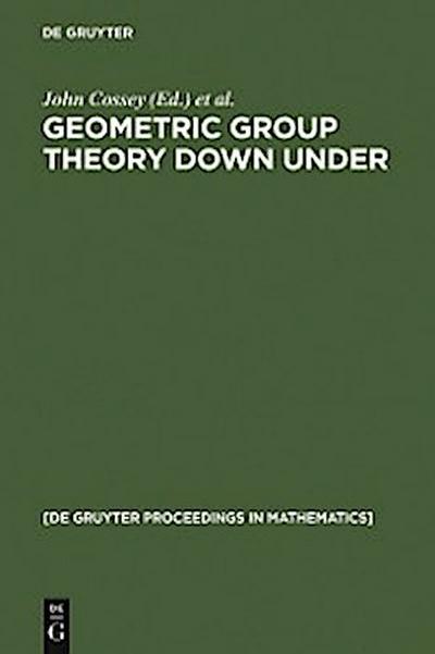 Geometric Group Theory Down Under