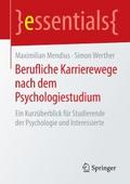 Berufliche Karrierewege nach dem Psychologiestudiu