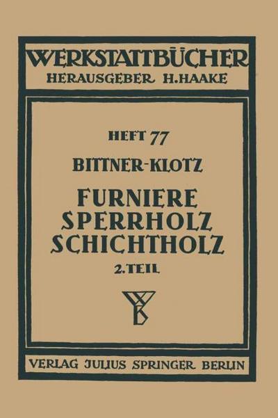 Furniere Sperrholz Schichtholz