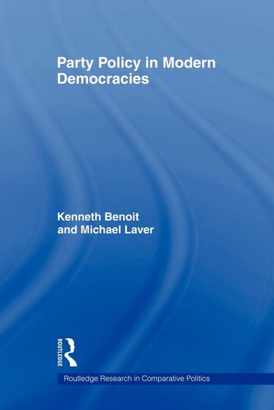 Party Policy in Modern Democracies