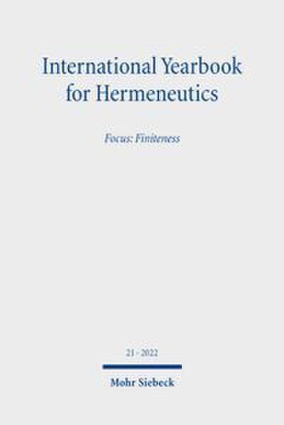 International Yearbook for Hermeneutics