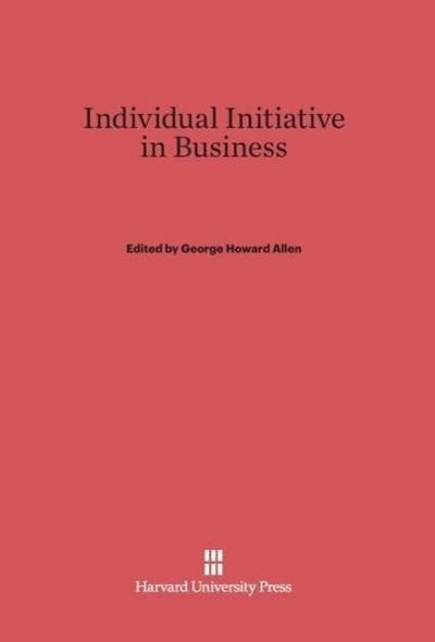Individual Initiative in Business