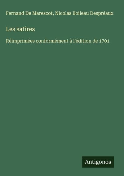 Les satires