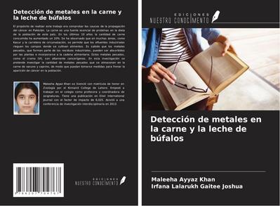 Detección de metales en la carne y la leche de búfalos