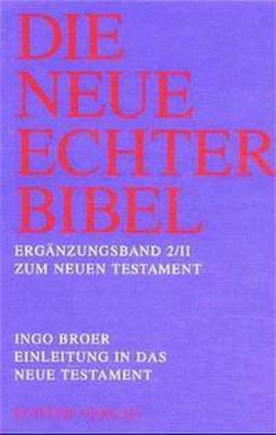 Einleitung in das Neue Testament