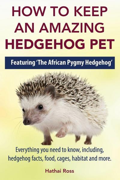 How to Keep an Amazing Hedgehog Pet. Featuring ’The African Pygmy Hedgehog’ !!