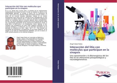 Interacción del litio con moléculas que participan en la sinapsis