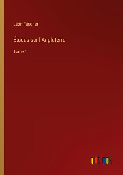 Études sur l’Angleterre