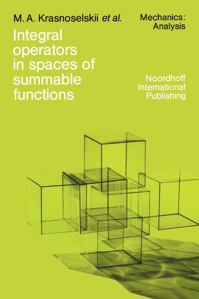 Integral operators in spaces of summable functions