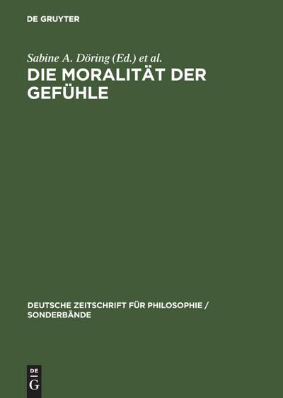 Die Moralität der Gefühle