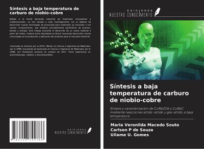 Síntesis a baja temperatura de carburo de niobio-cobre