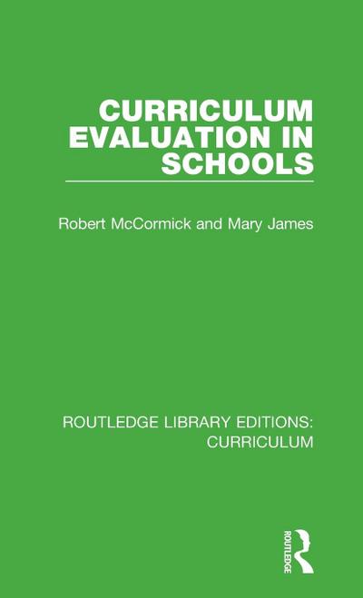 Curriculum Evaluation in Schools