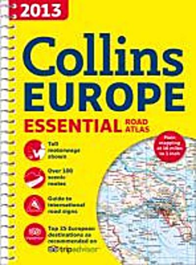 2013 Collins Europe Essential Road Atlas (Collins Essential Road Atlas Europe)