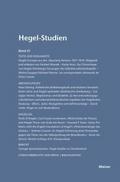 Hegel-Studien / Hegel-Studien Band 21