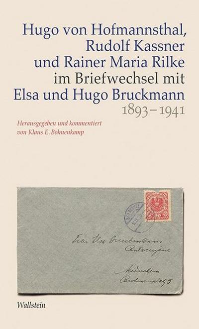 Hofmannsthal, H: Hugo von Hofmannsthal, Rudolf Kassner