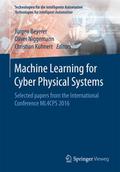 Machine Learning for Cyber Physical Systems