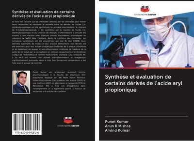 Synthèse et évaluation de certains dérivés de l’acide aryl propionique
