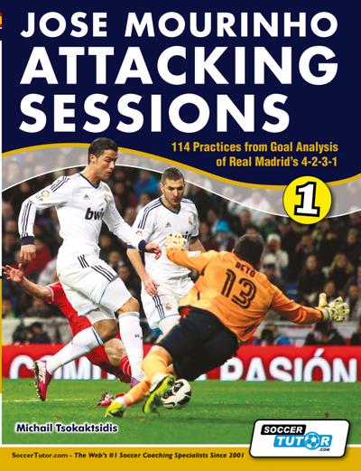 Jose Mourinho Attacking Sessions - 114 Practices from Goal Analysis of Real Madrid’s 4-2-3-1