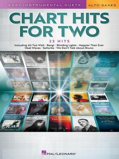 Chart Hits for Two: Easy Instrumental Duets for Two - Alto Sax Edition