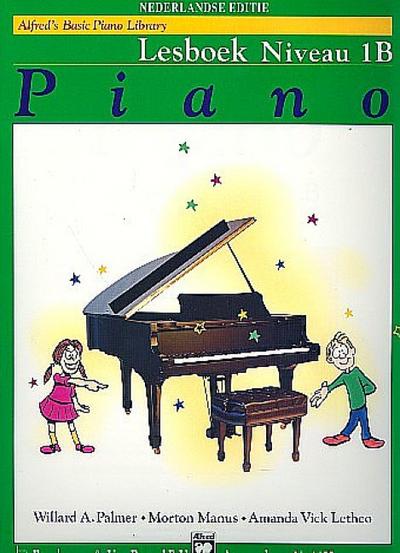 Alfred’s Basic Piano Library - Lesboek niveau 1Bvoor piano (nl)