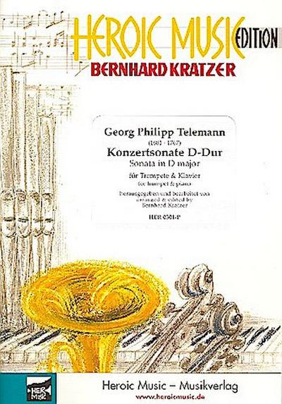 Konzertsonate D-Dur für Piccolotrompeteund Klavier