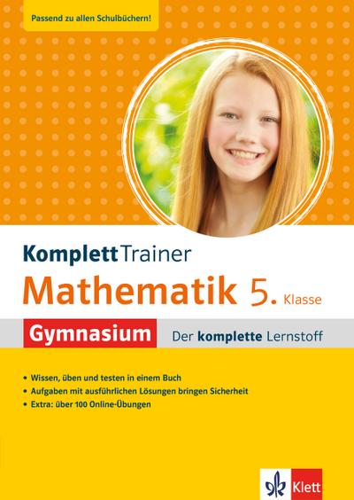 Klett KomplettTrainer Gymnasium Mathematik 5. Klasse