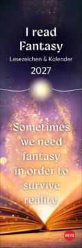 I read Fantasy Lesezeichen & Kalender 2027