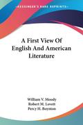 A First View Of English And American Literature