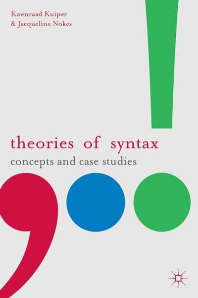 THEORIES OF SYNTAX 2013/E