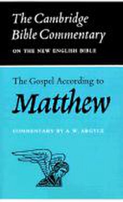 The Gospel According to Matthew