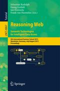 Reasoning Web.Semantic Technologies for Intelligent Data Access