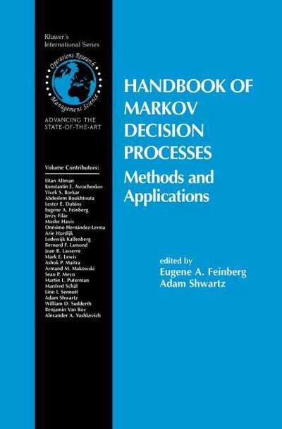 Handbook of Markov Decision Processes