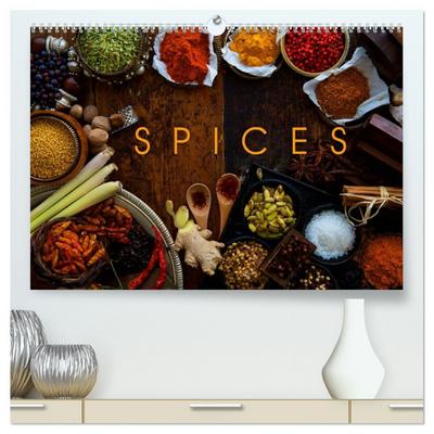 SPICES (High Quality Premium Wall Calendar 2026 DIN A2 landscape),CALVENDO 12 Month Wall Calendar