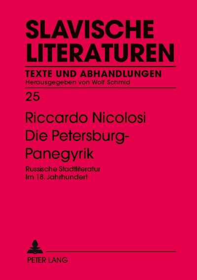 Die Petersburg-Panegyrik