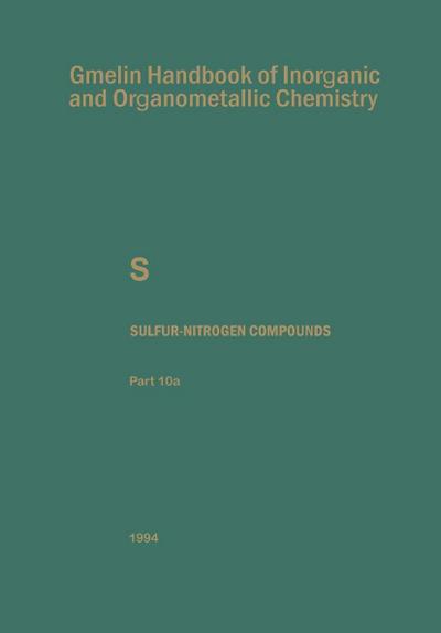 Sulfur-Nitrogen Compounds